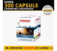 Kimbo Miscela Capri Le Meraviglie del Gusto - 50 Capsule Compatibili con Macchine Nespresso*