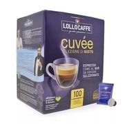 300 Capsule LOLLO CAFFE compatibile con NESPRESSO miscela Gran Cuvee - Capsule per Macchine Espresso sistema Nespresso -