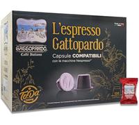 300 Capsule RICCO Caffè Gattopardo Compatibili con Macchine Nespresso To.da