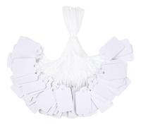 300 cartellini dei prezzi piccoli con cordino per gioielli, etichettatura, etichette per gioielli, 3,5 x 2,2 cm, etichette scrivibili da appendere, abbigliamento, vendita al dettaglio, etichettatura,