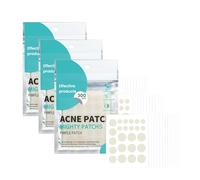 300 cerotti idrocolloidali, patch invisibili naturali con estratto naturale, patch anti pelucchi 2 in 1 giorno e notte, assorbono l'acne (3 pezzi)
