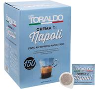 300 Cialde Caffè Toraldo Miscela Crema Di Napoli Filtro Carta Ese 44 mm.