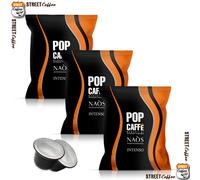 100 Cialde Capsule Caffè Pop Naos 1 intenso compatibili Nespresso ®