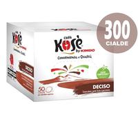 300 CIALDE KOSE' filtro carta ESE 44 MM MISCELA DECISO BLU by KIMBO OFFERTA