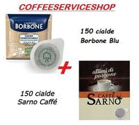 300 CIALDE MISTE 44 MM : 150 CIALDE BORBONE BLU + 150 CIALDE SARNO CAFFE'