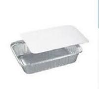 300 CONTENITORI - VASCHETTE IN ALLUMINIO 4 PORZIONI CON COPERCHIO