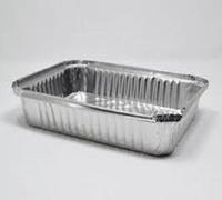 300 CONTENITORI / VASCHETTE IN ALLUMINIO 4 PORZIONI SENZA COPERCHIO