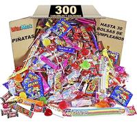 300 dolci, dolcetti e caramelle ripieni di piñata senza allergeni WikiMark - Per riempire borse di compleanno, feste, Natale e Halloween. Senza glutine e senza latte. (300 Dolci)