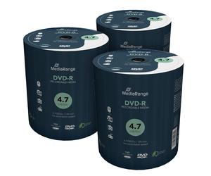 300 DVD-R MediaRange MR442 4.7GB 120min 16x
