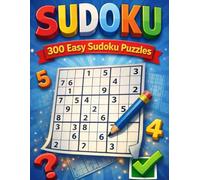 300 Easy Sudoku Puzzles for Adults and Seniors: Large Print • Stress-Free • Fun & Relaxing