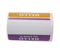 300 etichette adesive con nome Hello My Name is per ufficio, riunioni, scuola, feste