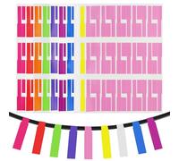 300 etichette per cavi, 10 colori, autoadesive, marcatore per cavi, marcatore per cavi, impermeabile, adesivo per la classificazione della marcatura dei cavi e della marcatura quotidiana