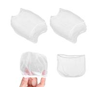 300 filtri di scarico, filtro per lavello, filtro per lavello da cucina, sacchetto filtro a rete, filtro facile da usare, filtro filtro (trasparente)