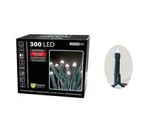 300 LUCI LED NATALE ESTERNO BIANCO CALDO