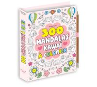 300 mandalas kawaï à colorier