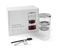 300 ml/10,15 once di caffè a freddo per preda al caffè per il tè e il caffè Borosilicato Dripper Brewer Iced Coffee Brewer con cucchiaio per la pennellata per gli uffici per la