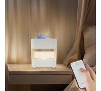 300 ml Luftbefeuchter | Laufzeit 10-12 Stunden | Cool Mist Humidifier | Duftexpander mit LED | Raumluftbefeuchter & Aroma Diffuser für Kinderzimmer Schlafzimmer Pflanzen