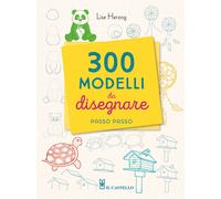300 modelli da disegnare passo passo. Con matita - Herzog Lise
