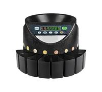 300 monete/Min Euro Coin Sorter Contatore Professionale Macchina Automatica Elettrica Display a LED per la Scuola Negozio Banca Commerciale