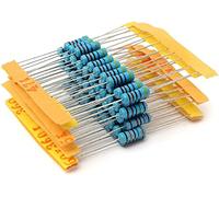 300 pcs/150 pcs 30 Valore Resistore A Film Metallico Pack Set 1 for cento Dip Resistori FAI DA TE Kit Elettronico Resistore Accessori specializzati (Size : 1W - 300pcs)