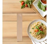 300 Pcs Bacchette Usa Getta Sacchetto Carta Kraft Bustine Piccole Borse