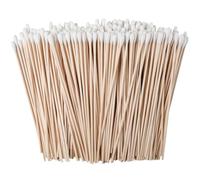300 Pcs Cotton Fioc Lunghi 15cm Tampone di Cotone Lungo Biodegradabili Tamponi di Pulizia Lunghi Ecologici per la Pulizia, Trucco, L'artigianato e L'arte