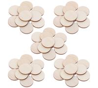 300 Pcs Dischi Legno Dischetti in Fette Rustico Forniture Artigianali