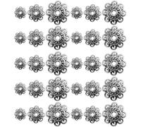 300 Pcs Distanziatori in Perline Caps Tappo Del Tallone