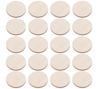300 Pcs DIY Decorations Dischi in Legno Fette Per Mestieri Rustico
