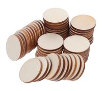 300 Pcs DIY Decorations for Rustic Home Fette Legno Decorazione in