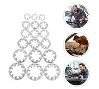 300 Pcs Internal Serrated Washer Locking Fastener Rondelle Di Bloccaggio