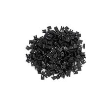 300 PCS Mini Nero 2.54mm Tappi dei Ponticelli, Accessori in Plastica e Metallo per Progetti Elettronici e Fai da Te