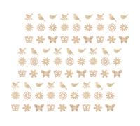 300 Pcs Ornamenti Decorativi Da Appendere Piccole Fette Di Legno