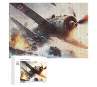 300 PCS Puzzle Per Adolescenti Aerial Battle Over The Ocean Puzzle Per Adolescenti Gioco Rompicapo Migliora La Memoria Regali Di Natale Compleanno 300 PCS