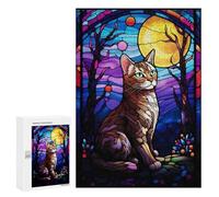 300 PCS Puzzle Per Adolescenti American Short Hair Abstra Puzzle Per Adulti Gioco Pratico Assemblaggio Di Modelli Regali Unici Per Compleanno E Natale 300 PCS