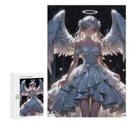 300 PCS Puzzle Per Adolescenti Angel in White Dress Puzzle Per Adolescenti Difficili Ogni Pezzo È Unico - Regalo Di Compleanno, Regali, 300 PCS