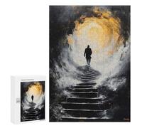 300 PCS Puzzle Per Adolescenti Ascend Into Light - Mystical Journey Upward Into The Unknown Puzzle Per Adulti Rompicapo Gioco Analisi E Logica Regali Di Natale Compleanno 300 PCS