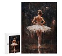 300 PCS Puzzle Per Adolescenti Ballet Dancer in Spotlight Red Curtain Call Ballet’s Final Bow Puzzle Per Adolescenti Giochi Per Famiglie Analisi E Sfida Educativa Logica 300 PCS