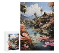 300 PCS Puzzle Per Adolescenti Bora Bora Bliss Puzzle Per Adulti Gioco Pratico Assemblaggio Di Modelli Regali Unici Per Compleanno E Natale 300 PCS