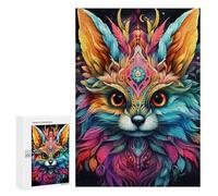 300 PCS Puzzle Per Adolescenti Colorful Fantasy Creature Puzzle Per Adulti Gioco Per Famiglie Un'opera D'arte Regali Unici Per Compleanno E Natale 300 PCS