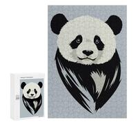 300 PCS Puzzle Per Adolescenti Cute Panda Puzzle Per Adulti Giocattoli Fai Da Te Sfida Difficile Regali Antistress 300 PCS