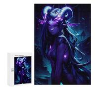 300 PCS Puzzle Per Adolescenti Demon Girl Anime Art Puzzle Per Adolescenti Antistress Ogni Pezzo È Unico - Ideale Come Regalo Per Tutta La Famiglia 300 PCS