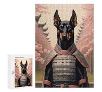 300 PCS Puzzle Per Adolescenti Doberman The Samurai Puzzle Per Adolescenti Gioco Rompicapo Migliora La Memoria Regali Di Natale Compleanno 300 PCS