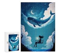 300 PCS Puzzle Per Adolescenti Dream Night Fantasy Puzzle Per Adulti Gioco Pratico Difficile Difficile Unico Compleanno E Regali 300 PCS