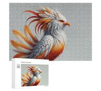 300 PCS Puzzle Per Adolescenti Eagle Phoenix Art Print Puzzle Per Adulti Gioco Per Famiglie Un'opera D'arte Regali Unici Per Compleanno E Natale 300 PCS