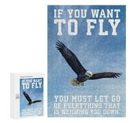 300 PCS Puzzle Per Adolescenti Eagle Success Motivation Puzzle Per Adulti Assemblaggio Del Modello Aiuta L'esercizio Del Cervello Giochi Stimolanti 300 PCS