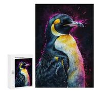 300 PCS Puzzle Per Adolescenti Emperor Penguin Watercolor Puzzle Per Adulti Rompicapo Gioco Analisi E Logica Regali Di Natale Compleanno 300 PCS