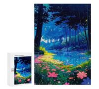 300 PCS Puzzle Per Adolescenti Enchanted Forest Path-9 Puzzle Per Adolescenti Gioco Rompicapo Migliora La Memoria Regali Di Natale Compleanno 300 PCS