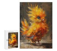 300 PCS Puzzle Per Adolescenti Fiery Chick Puzzle Per Adulti Gioco Pratico Assemblaggio Di Modelli Regali Unici Per Compleanno E Natale 300 PCS