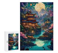 300 PCS Puzzle per Adolescenti Giapponese Fantasy 03 Puzzle per Adulti Giocattoli Antistress Sfida Difficile Compleanno